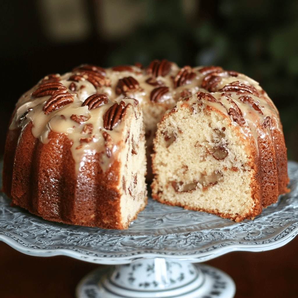 Butter Pecan Pound Cake