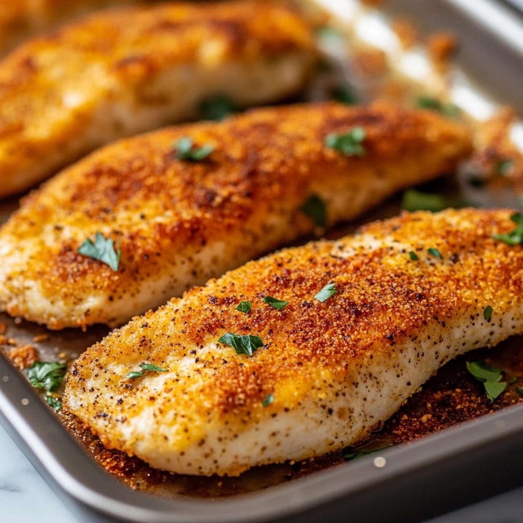 Baked chicken cutlets