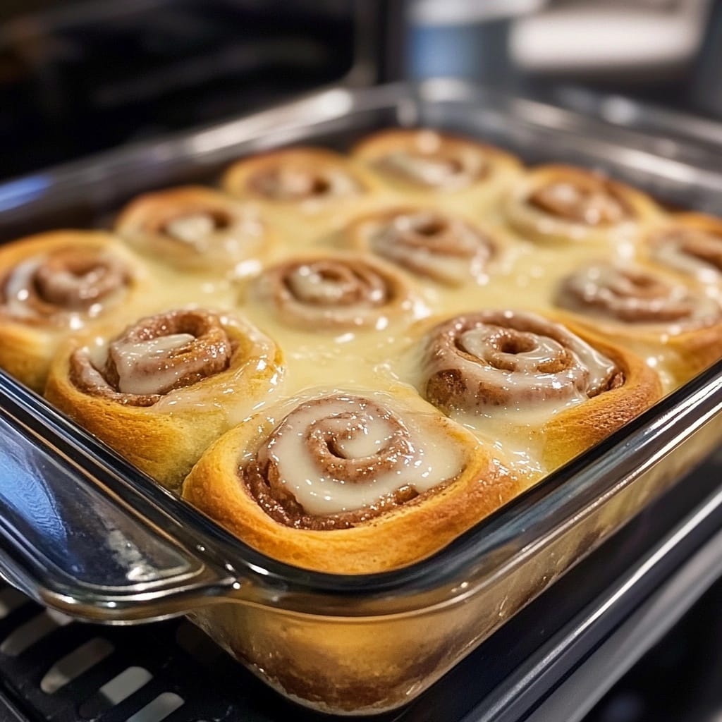 Cake mix cinnamon rolls