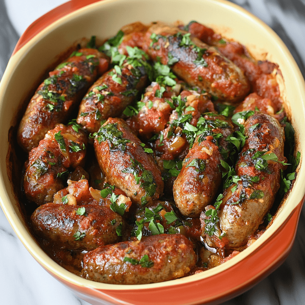 Baked Italian Sausage