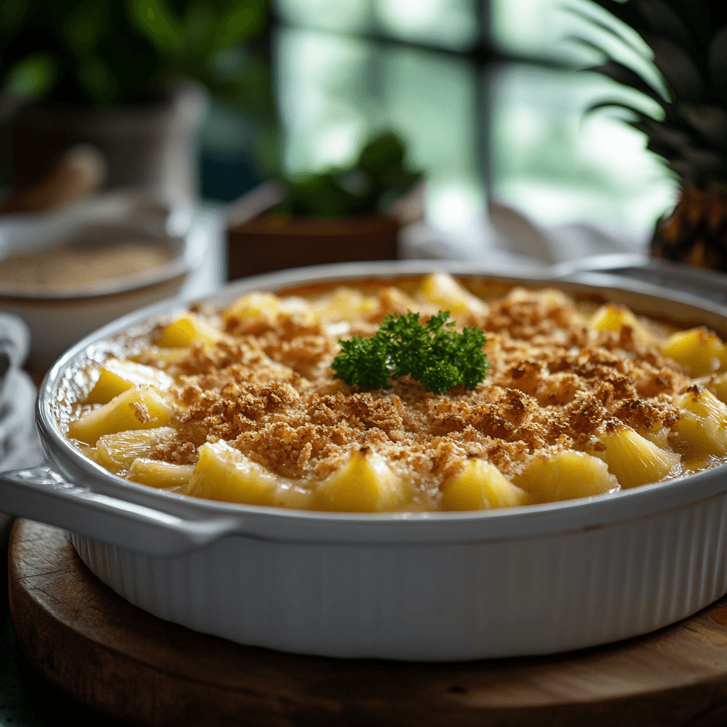 Pineapple Casserole