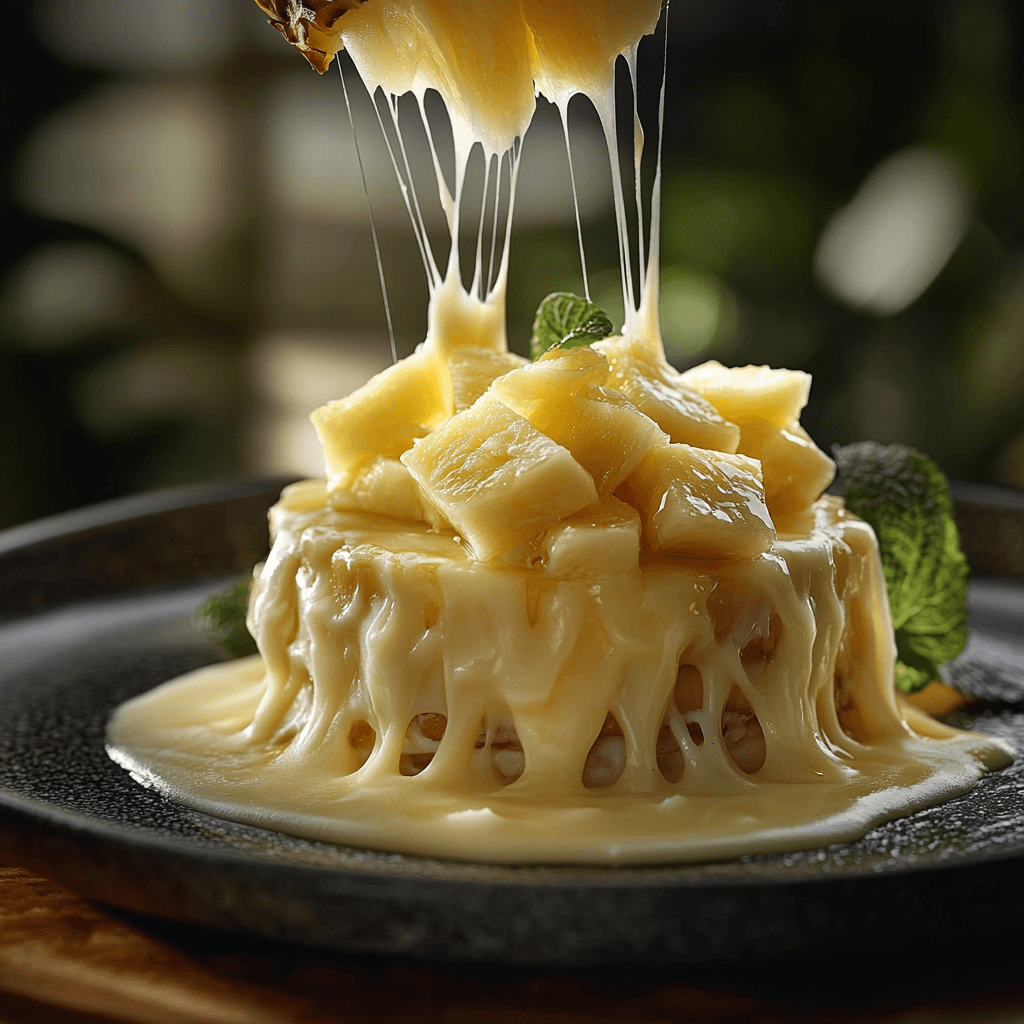 Best cheese with pineapple