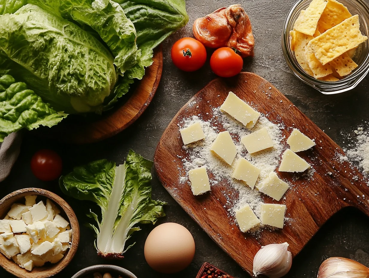 Real Caesar Salad Ingredients