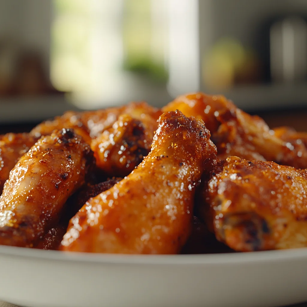 Crispy chicken wings cornstarch or baking soda