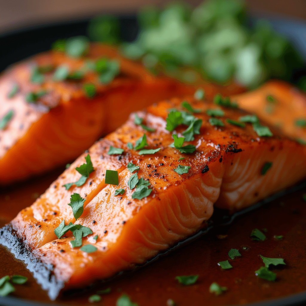 Baked Salmon Recipe with a Flavorful Marinade